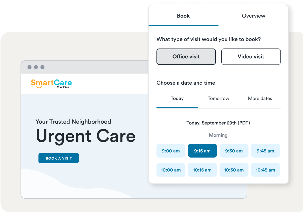 Branded check in platform with Solv