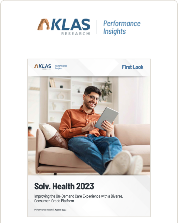 Cover of KLAS research pdf