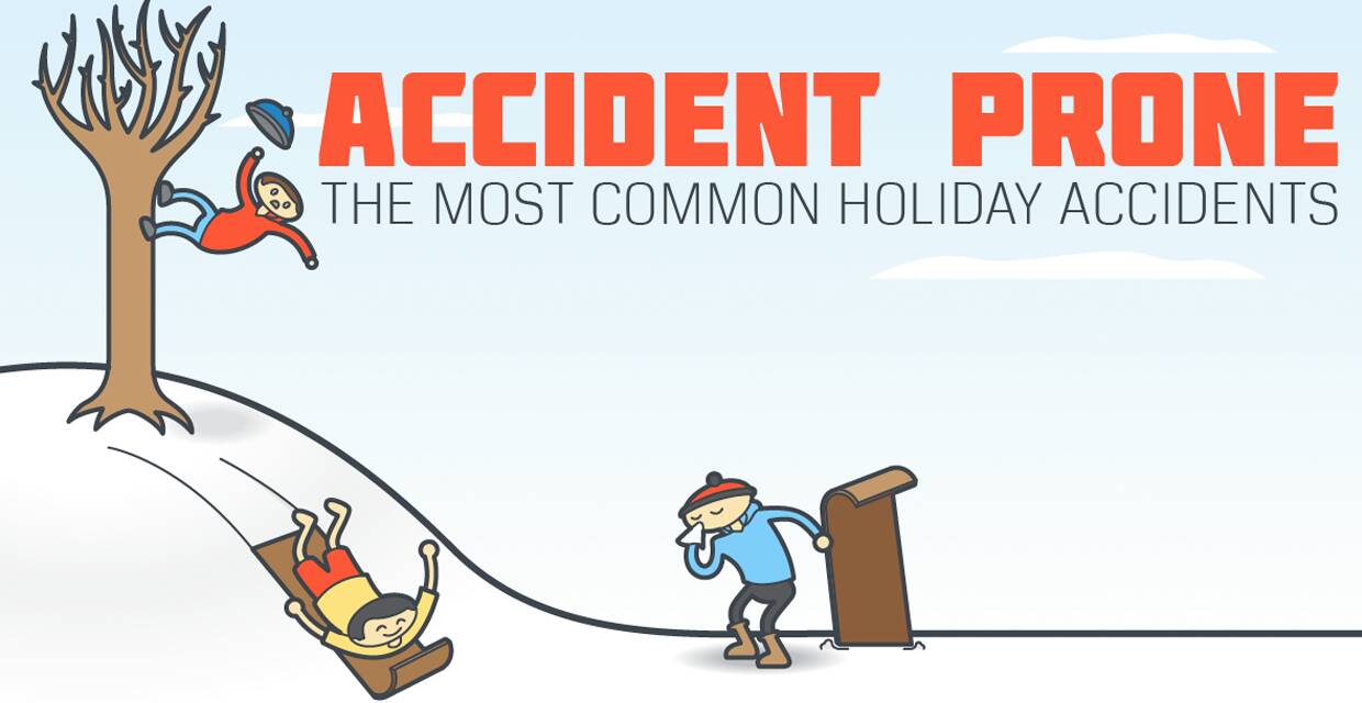 Accident Prone: Common Holiday Accidents [INFOGRAPHIC]